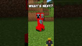 Minecraft Creepy Creeper EXPLOSIONS shorts minecraft [upl. by Salome858]