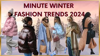 Winter Fashion Trends 2024 [upl. by Eedeed103]