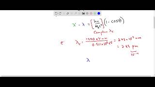 Consider the case of a collision between a photon and a free proton initially at rest What is the [upl. by Anifesoj398]