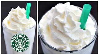 Starbucks Vanilla Bean Frappuccino Recipe [upl. by Ann]