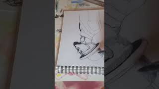 I drew Kamauu drawing learning inkarto art theereppo sketch sketchdrawing painting [upl. by Ellednahs654]