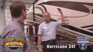 Motor Home Specialist Review of Thor Hurricane RV at The Worlds RV Show MHSRVcom [upl. by Devy]