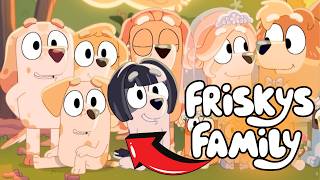 BLUEY FAMILY TREE Aunt Friskys Family in quotThe Signquot [upl. by Arehahs100]