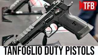 Tanfoglio is Making Duty and Tactical Pistols [upl. by Nniroc]