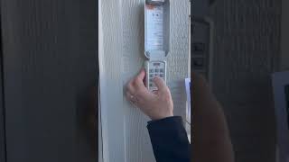 Genie Garage door code change  easy steps [upl. by Dowski]