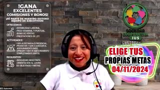 Elige Tus Propias Metas 04112024 IUSAsesores AseguramientoIMSS [upl. by Ahseikan]