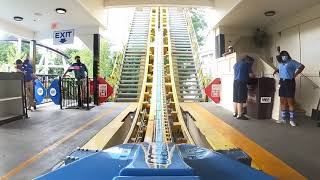 SKYRUSH POV  Hersheypark Roller Coaster [upl. by Ashlie]