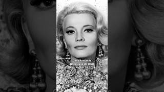 Gena Rowlands Was An Icon On The Screen Hollywood Star🕊️genarowlands actress fy shorts icon [upl. by Avehsile190]