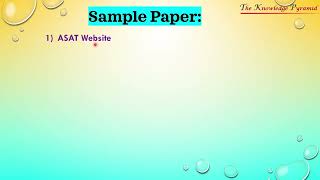 How to Download Allen ASAT 2024 Sample Paper [upl. by Nanny934]