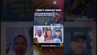 LEBRON VS JORDAN GOAT DEBATE [upl. by Feerahs]