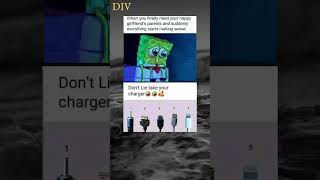 Charger Meme  meme shorts ytshorts  490 [upl. by Placeeda]