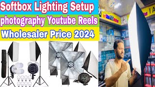 Unboxing Softbox Lighting Setup  price 2024 amp Bests Budget Softbox Lighting Kit in  YouTube review [upl. by Pammy]