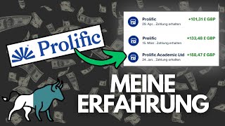 Lohnen sich Prolific Umfragen  Meine Erfahrungen nach 3 Jahren [upl. by Sayles]