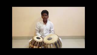 Master ThulasiDasen Student Siddharth  Practicing Deepchand  tablacovertablasololessontabla [upl. by Morgenthaler]