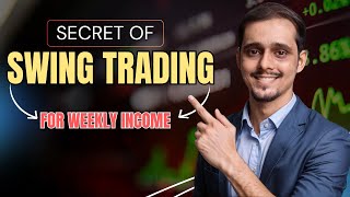 How to Generate Weekly Income with Swing Trading  Triangle Pattern Strategy Explained  IN HINDI [upl. by Attenra]