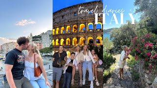 italy travel vlog pisa florence rome amp porto venere [upl. by Hayott]