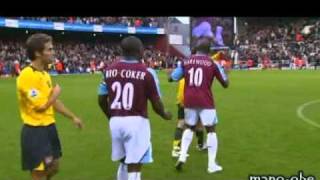 Petulant Fabregas Tries To Punch West Ham Players [upl. by Nicola715]