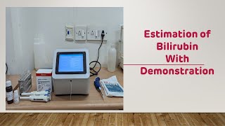 Estimation of Bilirubin With Demonstration bilirubin biochemistry jaundice [upl. by Sirromal]