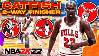 This CATFISH quot2WAY FINISHERquot BUILD is MAKING NBA 2K22 FUN AGAIN [upl. by Firooc]