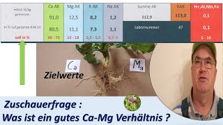 Zuschauerfrage  Was ist ein Gutes CaMg Verhältnis [upl. by Wylie]