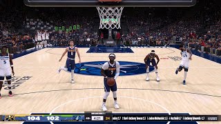 NBA 2K24 Playoffs Mode  TIMBERWOLVES vs NUGGETS FULL GAME 4  Ultra PS5 Gameplay [upl. by Harley]