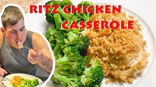 RITZ CHICKEN CASSEROLE SUPER EASY [upl. by Eelirrem]