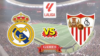 Real Madrid vs Sevilla  Laliga 2024  EA Sports FC 24 Gameplay PC HD [upl. by Khano]