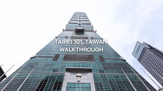 Taipei 101 Taiwan City Sounds Typhoon Kongrey Aftermath [upl. by Valerlan]