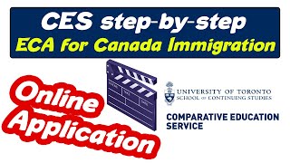 How to do ECA from CES Canada Immigration  Express Entry 2020 [upl. by Atikihs398]