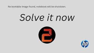 Bootable image not found Hp Notebook pro Lets fix it [upl. by Esidnak]