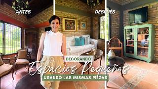 Cómo Decorar Espacios Pequeños de Manera Creativa con las Mismas Piezas [upl. by Nicolle41]