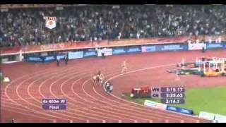 India Wins Athletics Gold HQ  Womens 4x400 relay  Commonwealth Games  2010  Delhi [upl. by Pangaro]