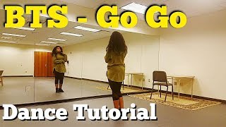 BTS 방탄소년단  Go Go 고민보다 Go  FULL DANCE TUTORIAL [upl. by Nimrak]