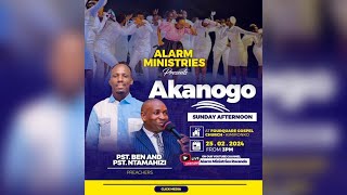 🔴LIVE  AKANOGO BY ALARM MINISTRIES WITH PASTOR BEN amp PASTOR NTAMAHIZI  25022024 [upl. by Bik]