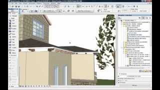 ArchiCAD Tutorial  Roof Modeling with Rafter Tails [upl. by Ulick79]