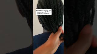 Comment hydrater ses tresses hairstyle tresseafricaine coiffurefacile routinecapillaire [upl. by Sapowith]