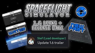 Spaceflight Simulator 16 is almost here  SFS 16 Trailer Release Date  SFS 16 Leaks [upl. by Iaj]