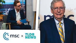 TLDR News Interviews Mitch McConnell [upl. by Suqram]