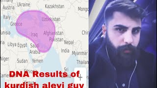 MyHeritage DNA Results of Kurdish Alevi Guy [upl. by Anisirhc]