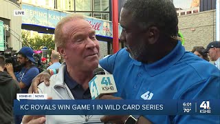 KSHB 41s Kevin Holmes catches up with Rex Hudler [upl. by Fredrika976]