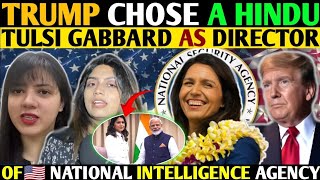 Trump Chose a Indian American Tulsi Gabbard as a Director of US National Intelligence agency [upl. by Kentiga266]