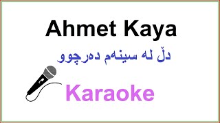 Kurdish Karaoke Ahmet Kaya  Rebwar Sherwan دڵ لە سینەم دەرچوو [upl. by Lili812]