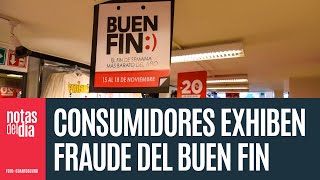 Consumidores exhiben en redes un fraude del Buen Fin las falsas ofertas [upl. by Shena648]