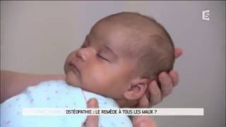 Séance dOstéopathie pour bébé [upl. by Kachine]