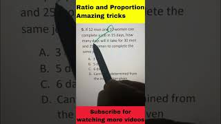 Ratio and Proportion Word Problems  Worked out Problems on Ratio and Proportion  shorts [upl. by Gnurt678]