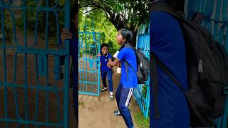 Ai bondhu ai dujon school ti 🥰 short video subscribe [upl. by Jenesia]