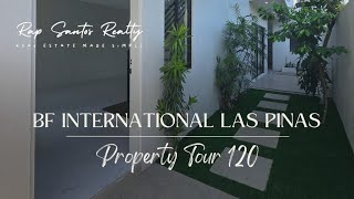 Property Tour 120 BF International Las Pinas House and Lot for Sale [upl. by Bottali]