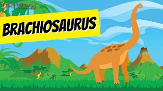 Brachiosaurus  Dinosaur Facts  Trivia Time  Kids [upl. by Margaux480]