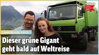 Dieses grüne Wohnmobil war einmal ein FeuerwehrAuto  Camperliebe ❘ Folge 1 [upl. by Ashton]