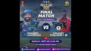 2024 CampDCL T20 Division 1 FINAL  SHAHEEN MAVERICKS VS CALGARY STALLIONS [upl. by Notserp]